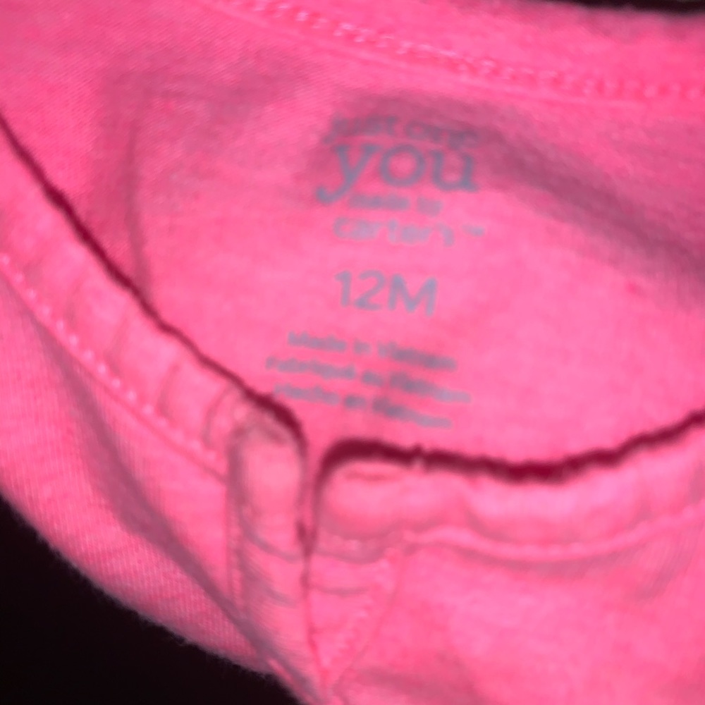 Carters Girls Pink Top - Picture 2 of 2